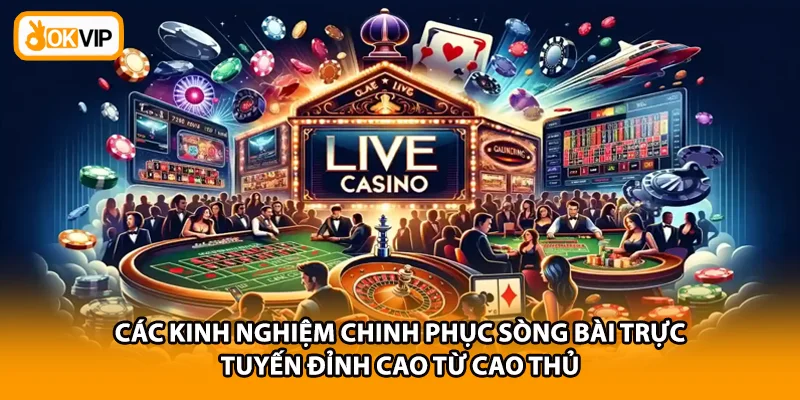 Các kinh nghiệm chinh phục sòng bài trực tuyến đỉnh cao từ cao thủ