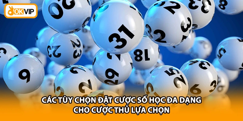 Các tùy chọn đặt cược số học đa dạng cho cược thủ lựa chọn