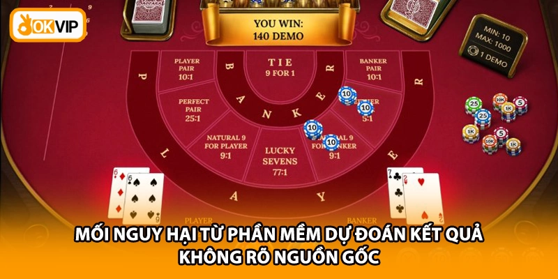 Mối nguy hại từ phần mềm dự đoán kết quả không rõ nguồn gốc