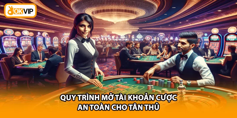 Quy trình mở tài khoản cược an toàn cho tân thủ
