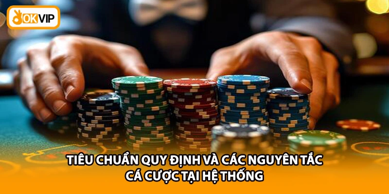 Tiêu chuẩn quy định và các nguyên tắc cá cược tại hệ thống